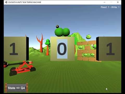 Palidrome | Turing Machine | TOC Project