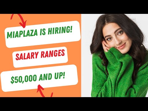 Miaplaza is Hiring! Remote Jobs! Salary ranges from $50,000 and up per year.
