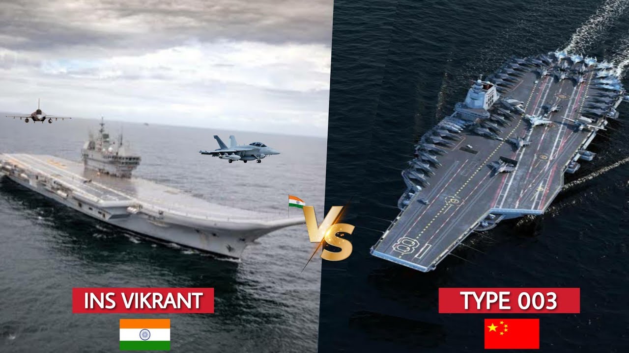 INS Vikrant vs Type 003: IAC-1's Edge 🇮🇳