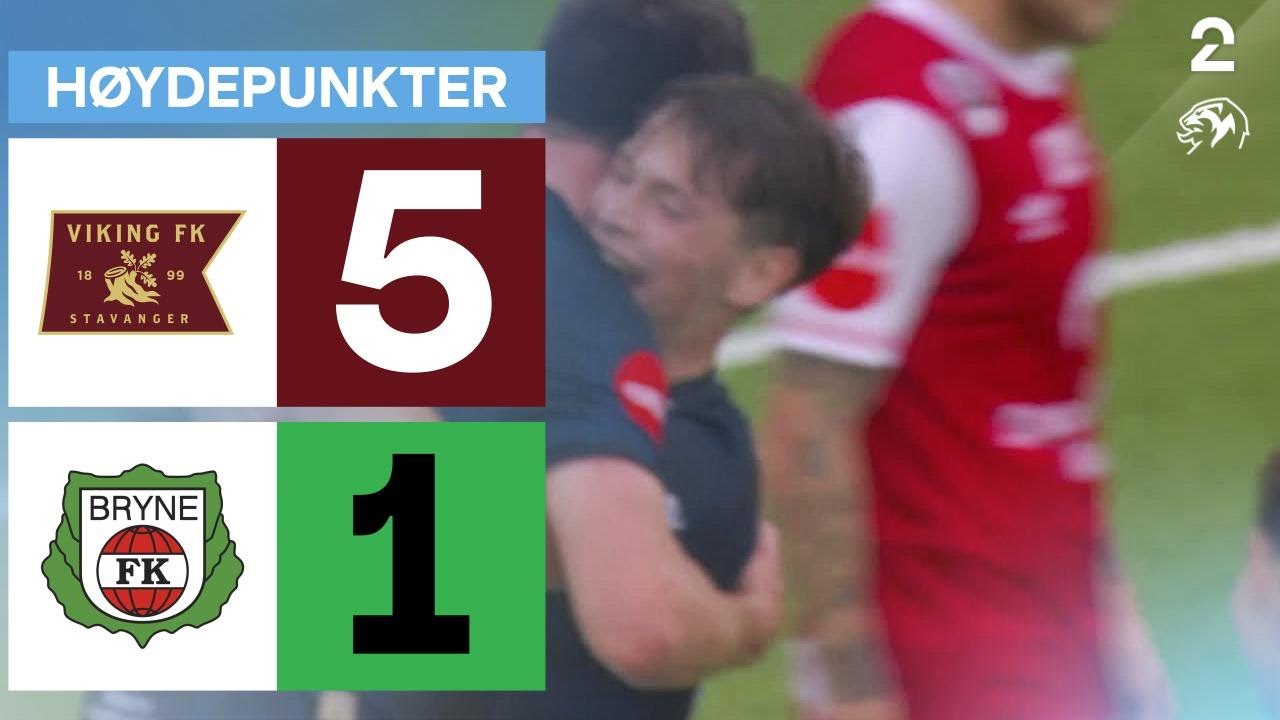 Viking 5-1 Bryne ⚽️: Highlights & Key Moments from the Match