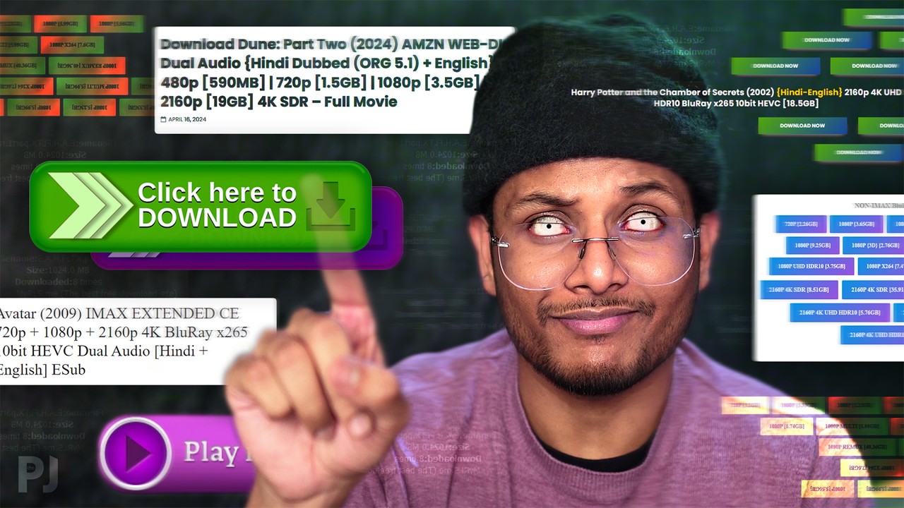 How Movie Piracy Works 🎬