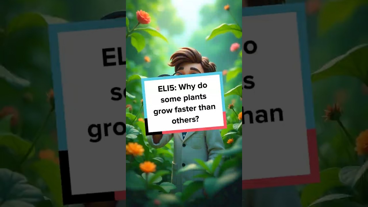 ELI5: Why Do Some Plants Grow Faster? 🌱