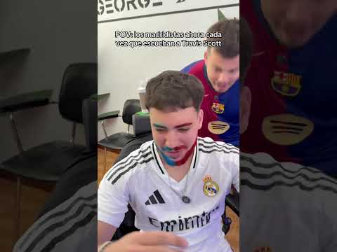 Travis Scott arruinó a los madridistas