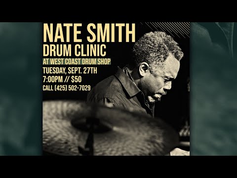 Nate Smith Drum Clinic 9/27