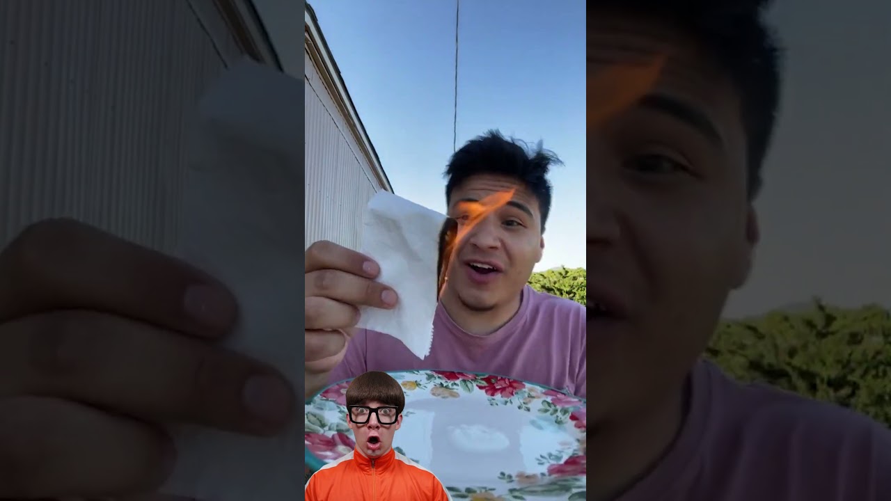 Hand Sanitizer Flame Test 🔥