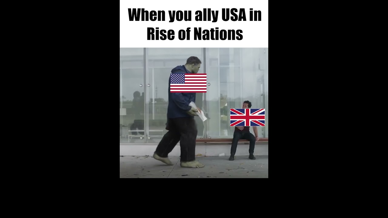 Allies with USA in Rise of Nations πΊπΈ