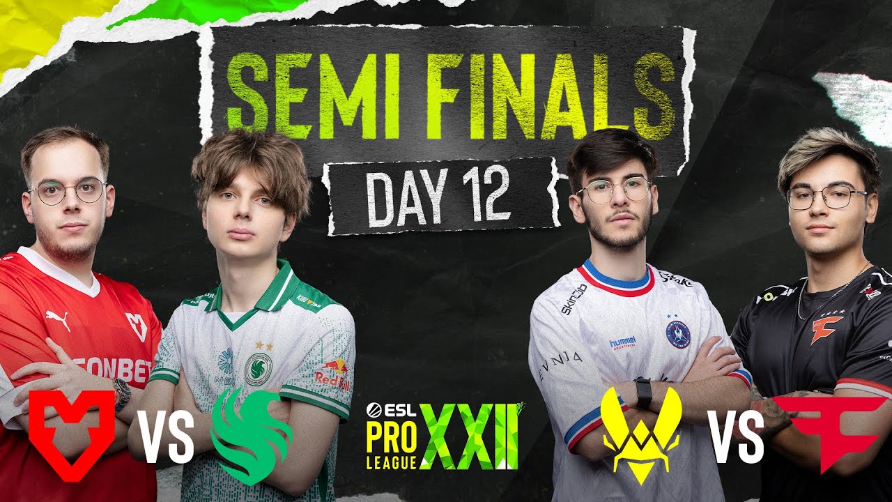 ESL Pro League S22 Day 12 Full Show 🎮