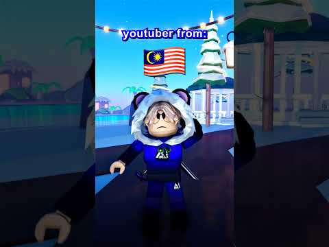 Roblox YouTubers From Malaysia !💗😍 | FT @geniev12 | #akifiskandar