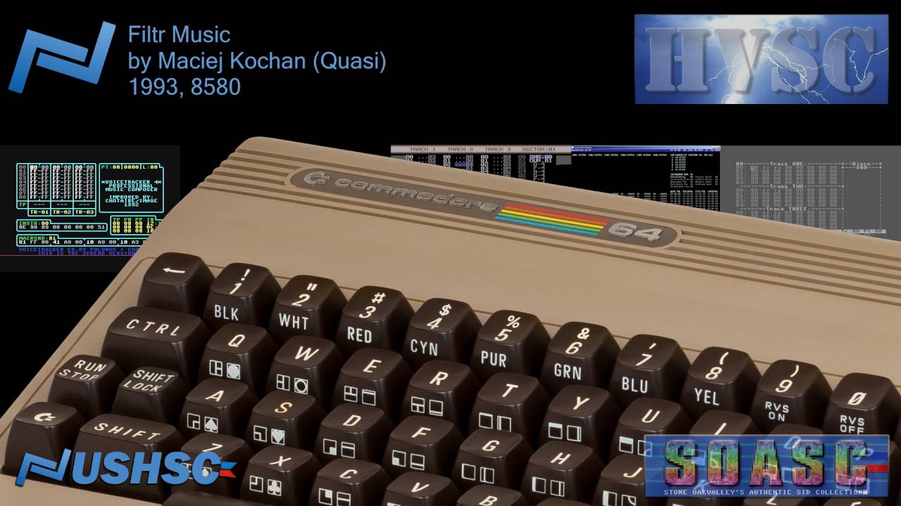 Filtr Music by Maciej Kochan (1993) | Classic C64 Chiptune 🎶