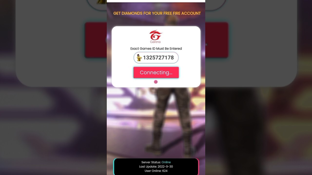 diamond hack Free Fire ๐๐๐ฅ๐ฏ# freefire#viral#diamondhack