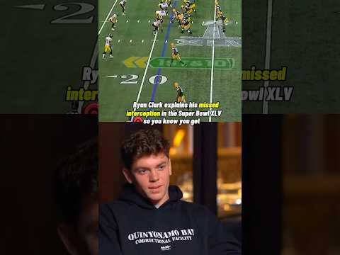 Ryan Clark missed INT in the Super Bowl 🙀 (@thepivotpodcast )