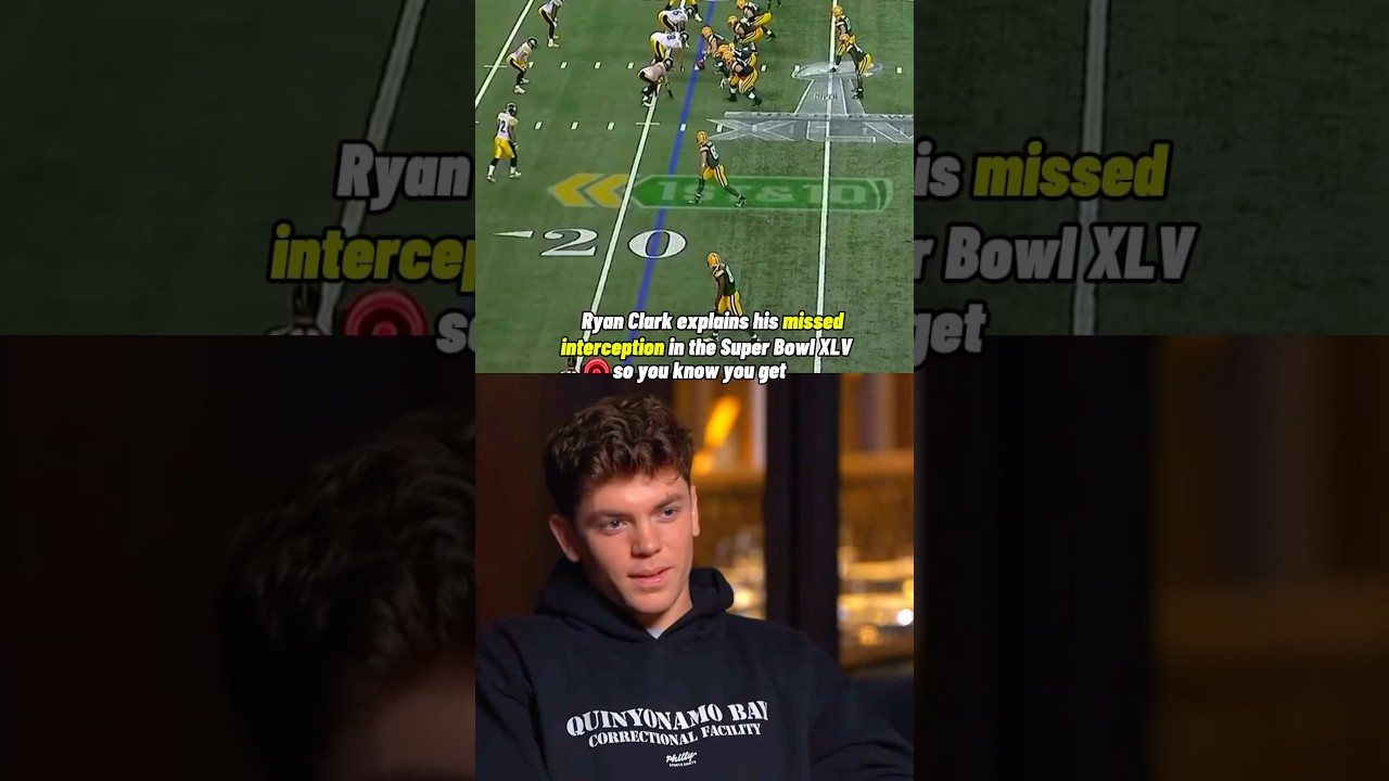Ryan Clark's Missed Interception in the Super Bowl π±