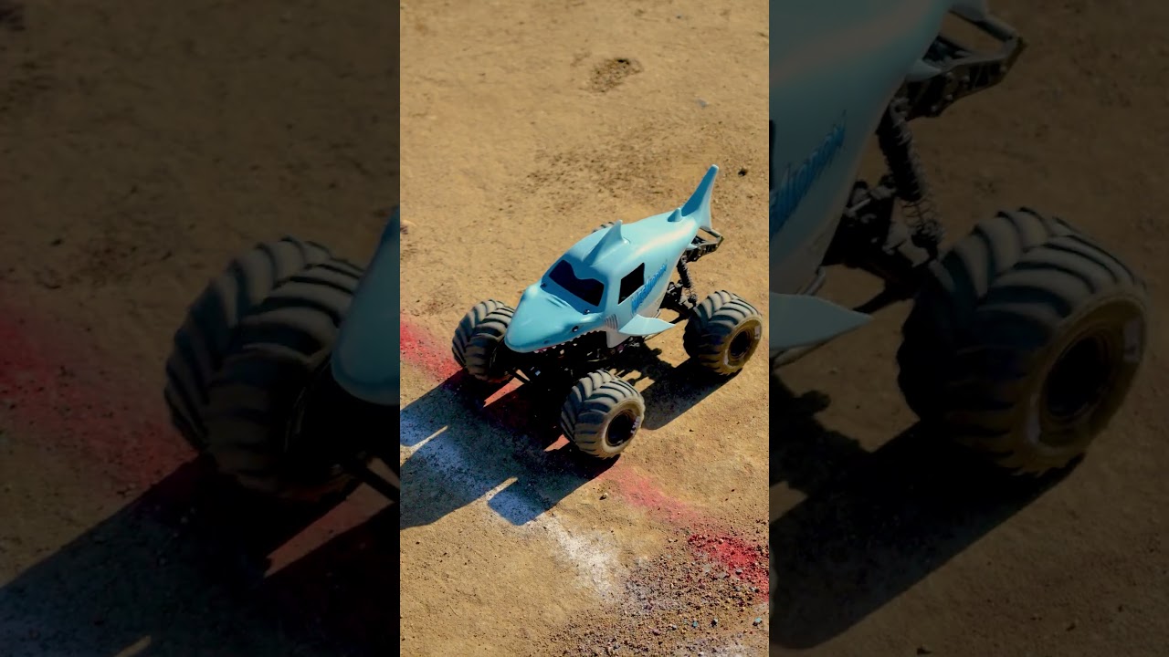 Meet the 1/18 Losi Mini-LMT Megalodon 🦈