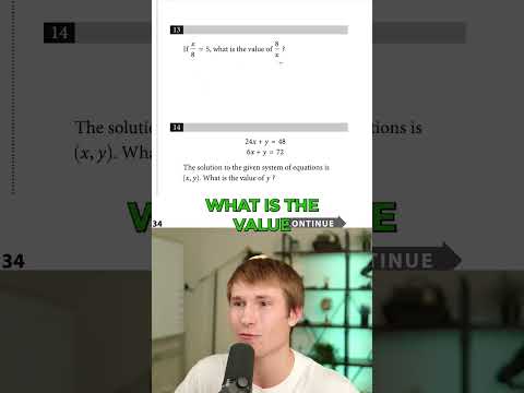SAT Math is SO EASY🤯