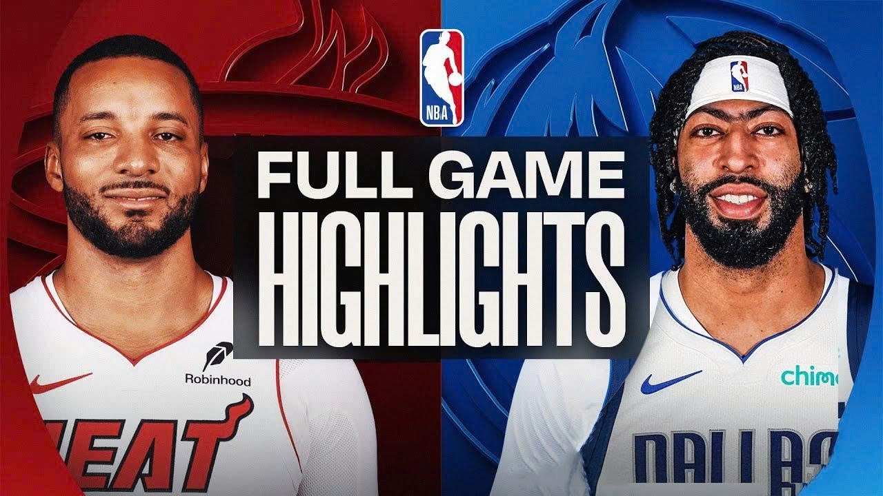 Mavericks vs Heat Full Game Highlights - Nov 24, 2025 🏀