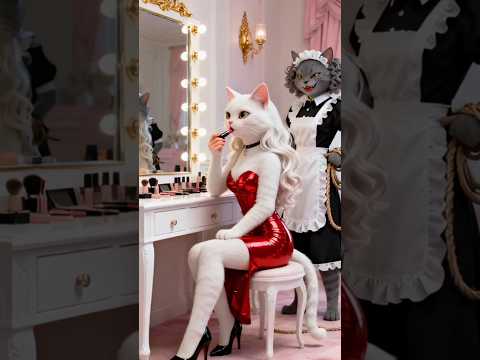 রানীমা শেষ! কাজের মেয়ের বিশ্বাসঘাতকতা 😿💄 | #foryou #shorts #cat #viral #drama