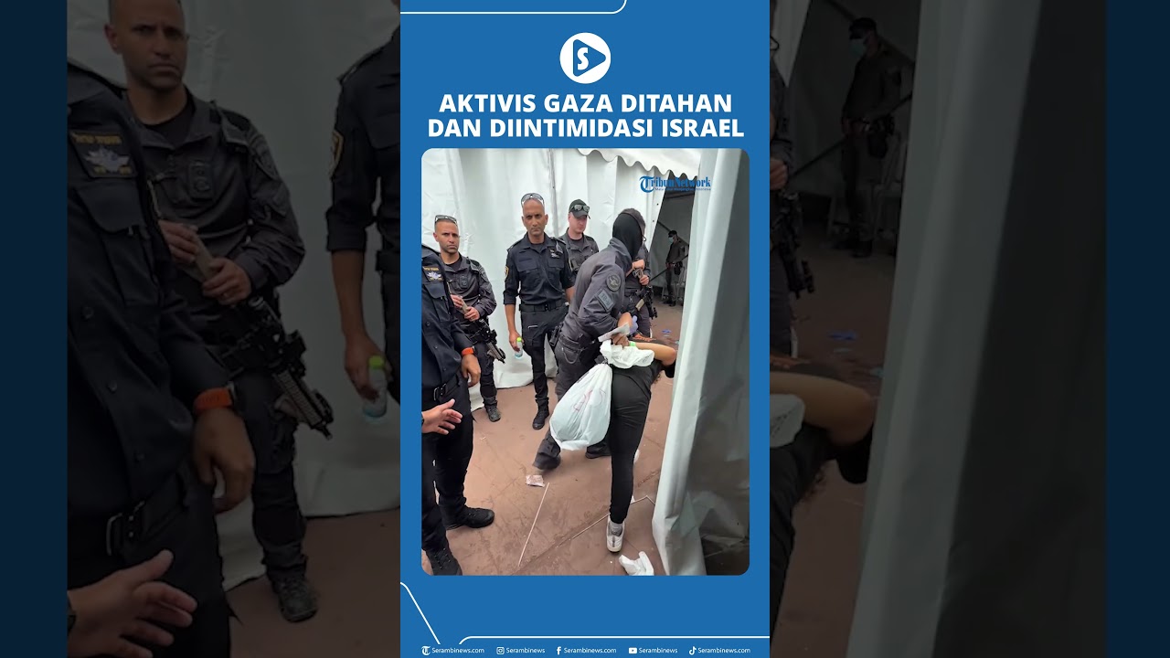 Aktivis Sumud Flotilla Ditahan dan Diintimidasi Israel ✋