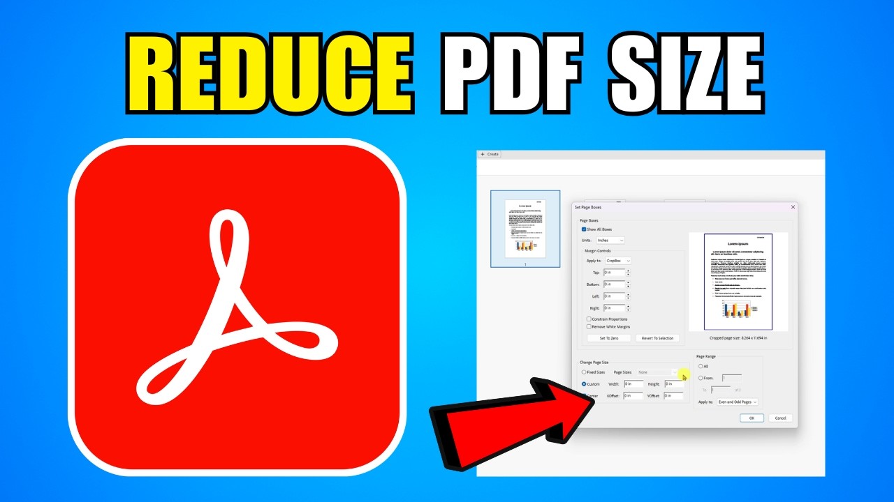 Reduce PDF Size in Adobe Acrobat (2026) 📄