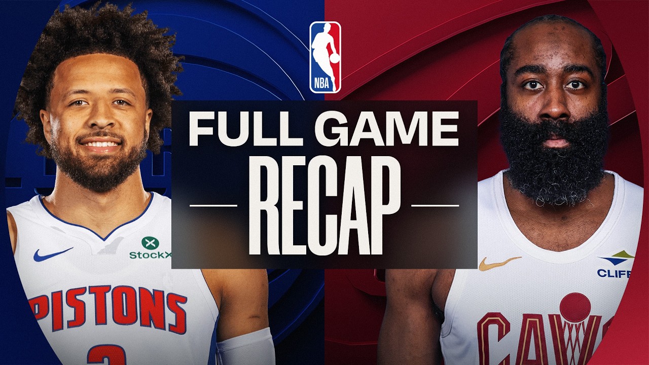Cavs Edge Pistons 113-109 π