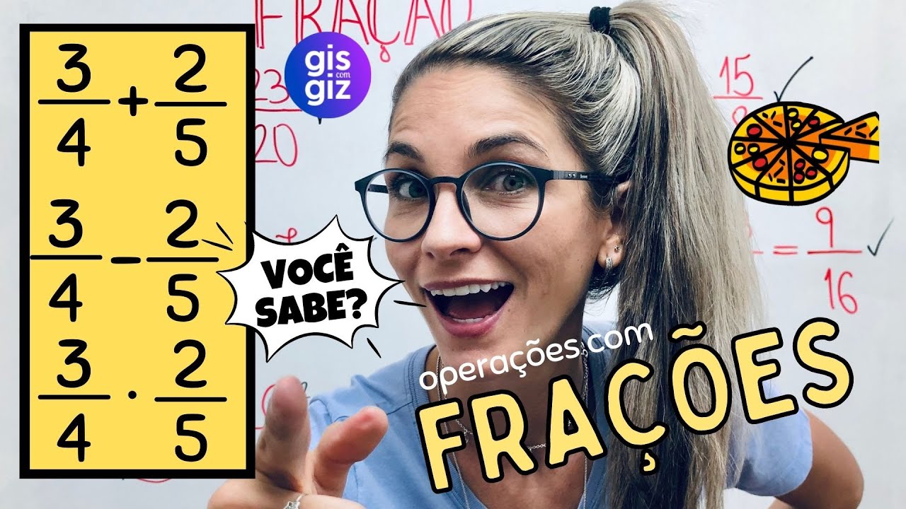 Domine as Operações com Frações 🧮 | Aula Completa com Prof. Gis
