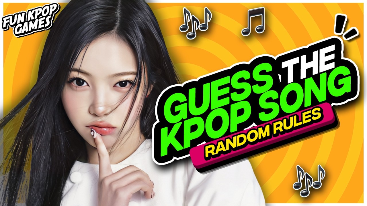 Guess the K-Pop Song by One Random Rule 🎶