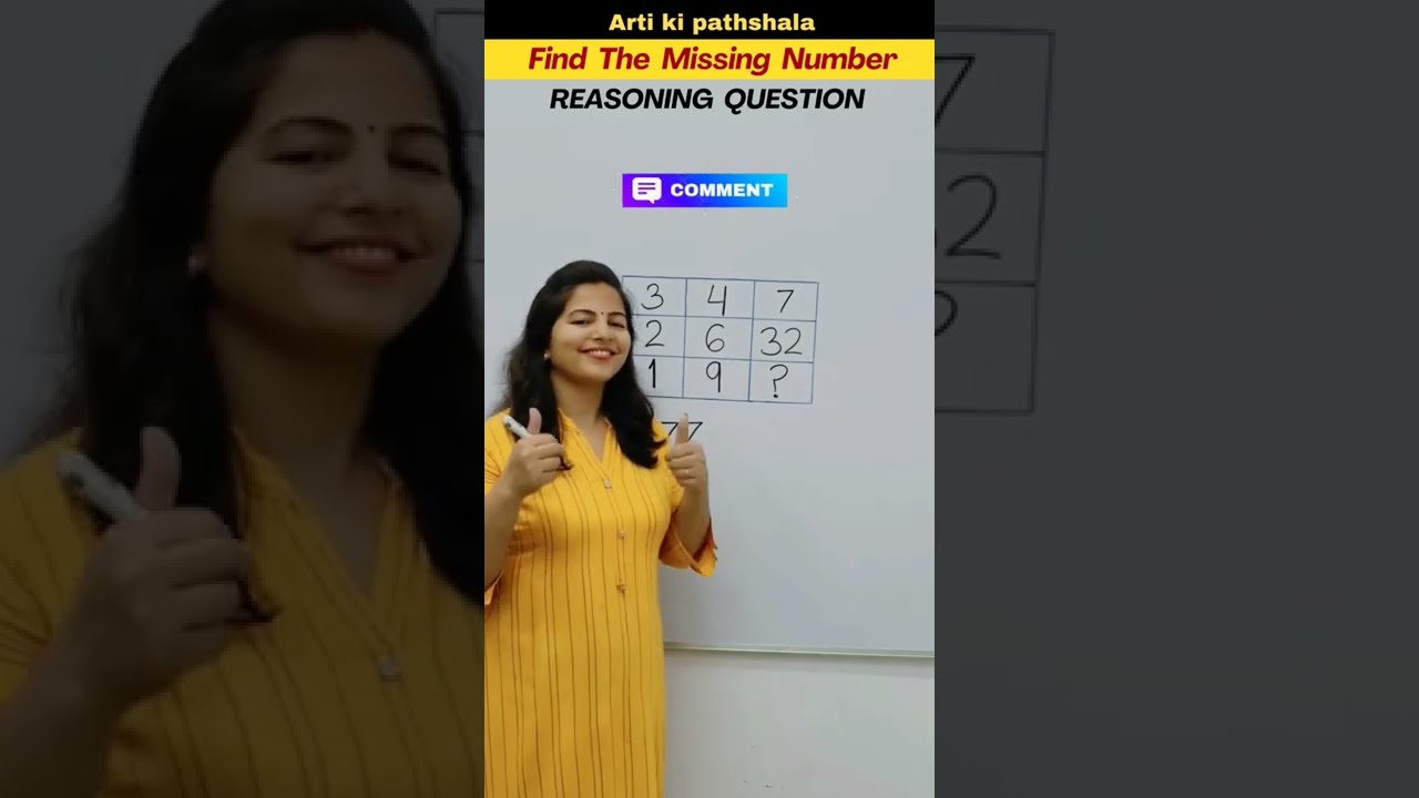 🤔 Can You Crack This Missing Number Puzzle? Test Your Reasoning Skills!