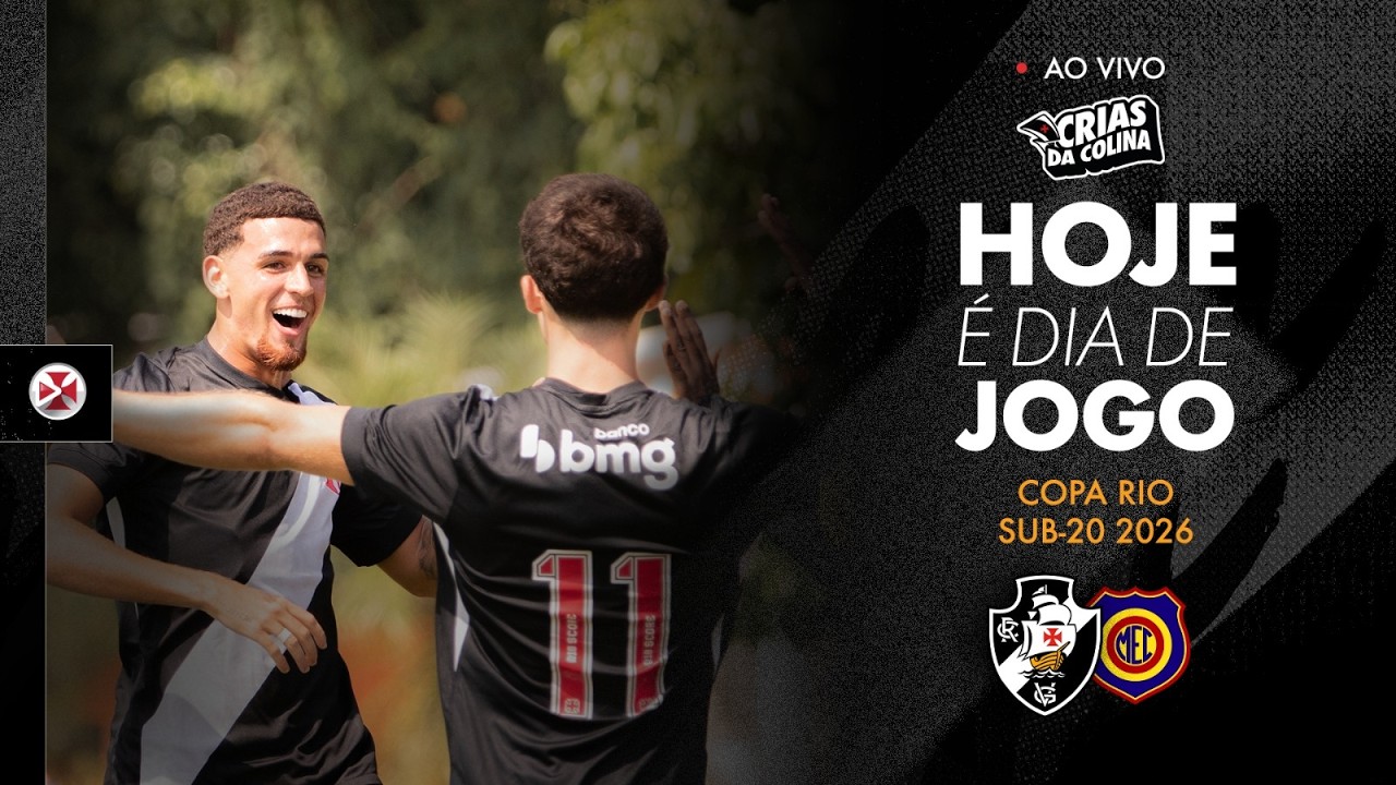 Vasco x Madureira AO VIVO - Copa Rio Sub-20 2026