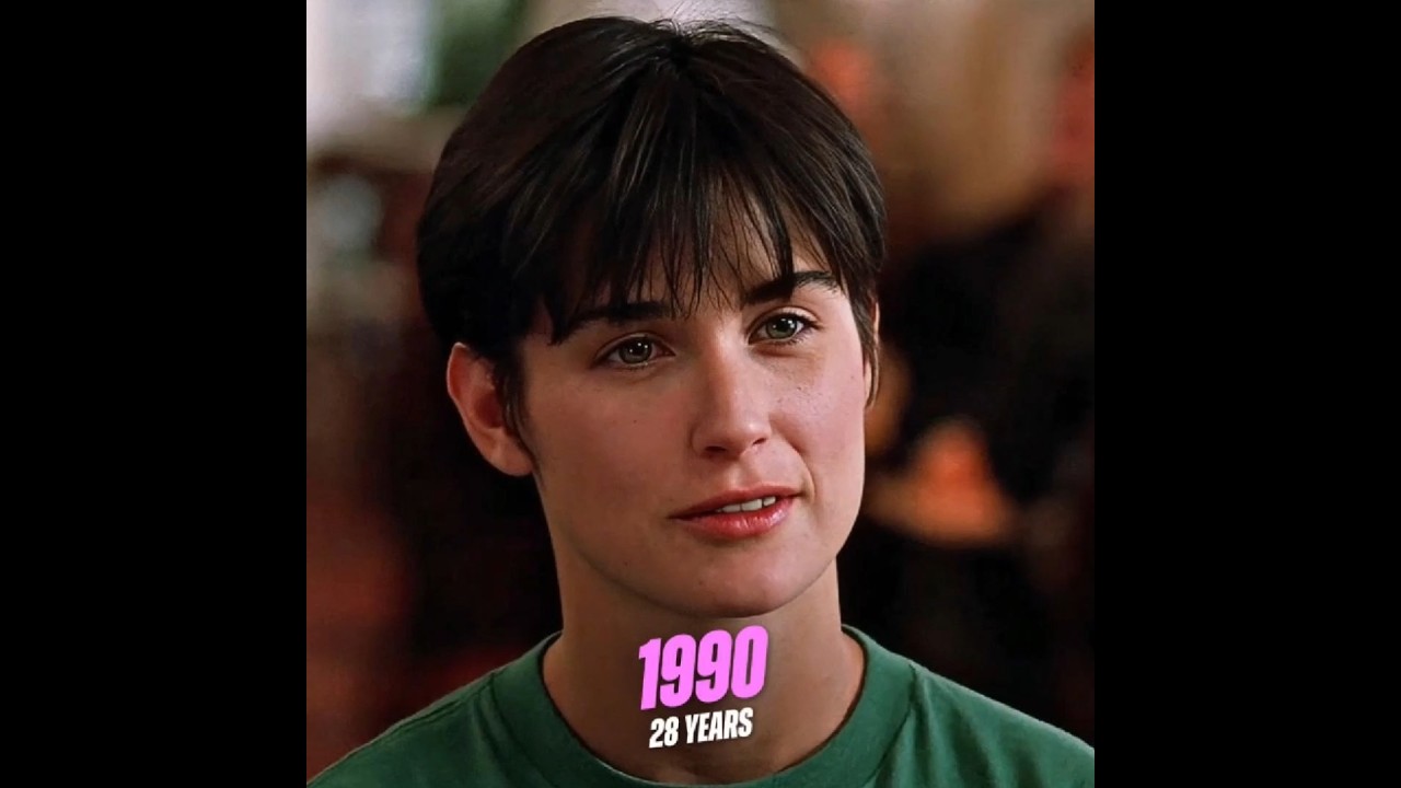 A Evolução de Demi Moore ao Longo dos Anos (1982-2024) 🎬