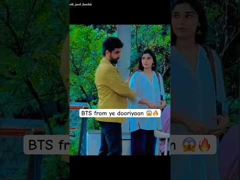 BTS from ye dooriyaan 💓😍🧿#eishasingh #avisha #samarthjurel #trending #ytshorts