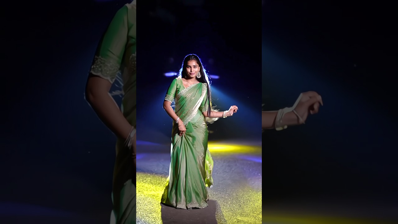 Soulful Folk Dance in Saree ❤️