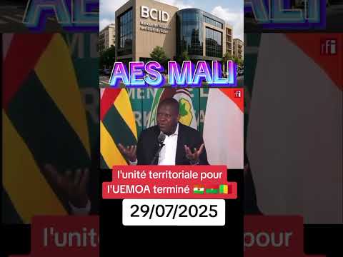 Sans l'AES on ne parle plus de L'UEMOA