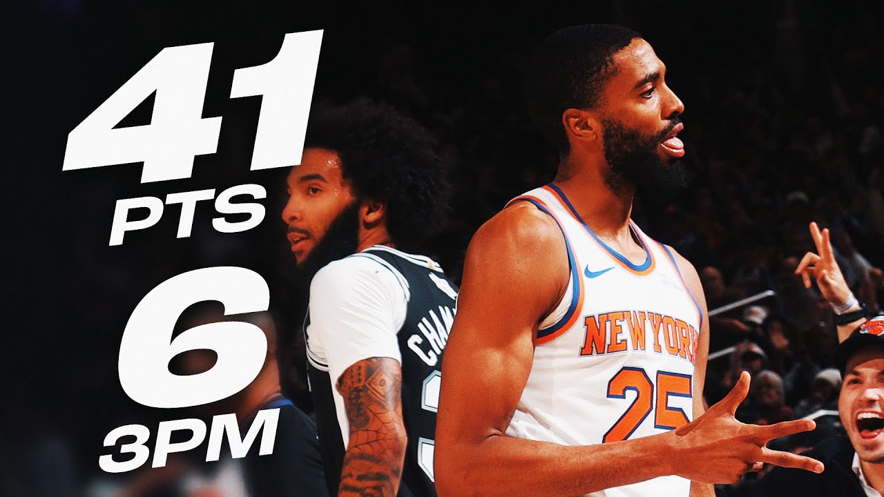 Mikal Bridges Scores the 2nd Most Points by a Knick on #NBAXmas! 🎁 | December 25, 2024