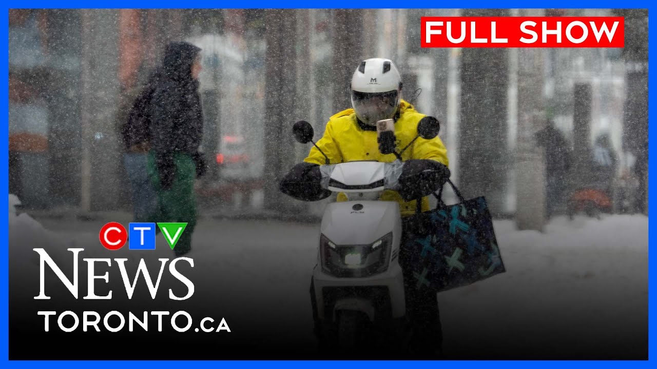 Toronto Under Yellow Snowfall Warning ❄️