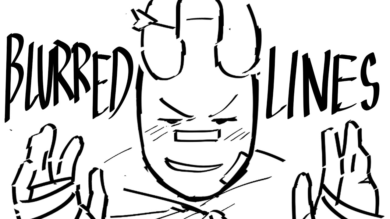 Blurred Lines Animation Meme in Coilpunk 🎨