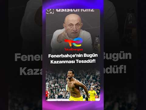 Sinan Engin: Fenerbahçe’nin Bugün Kazanması Tesadüf!