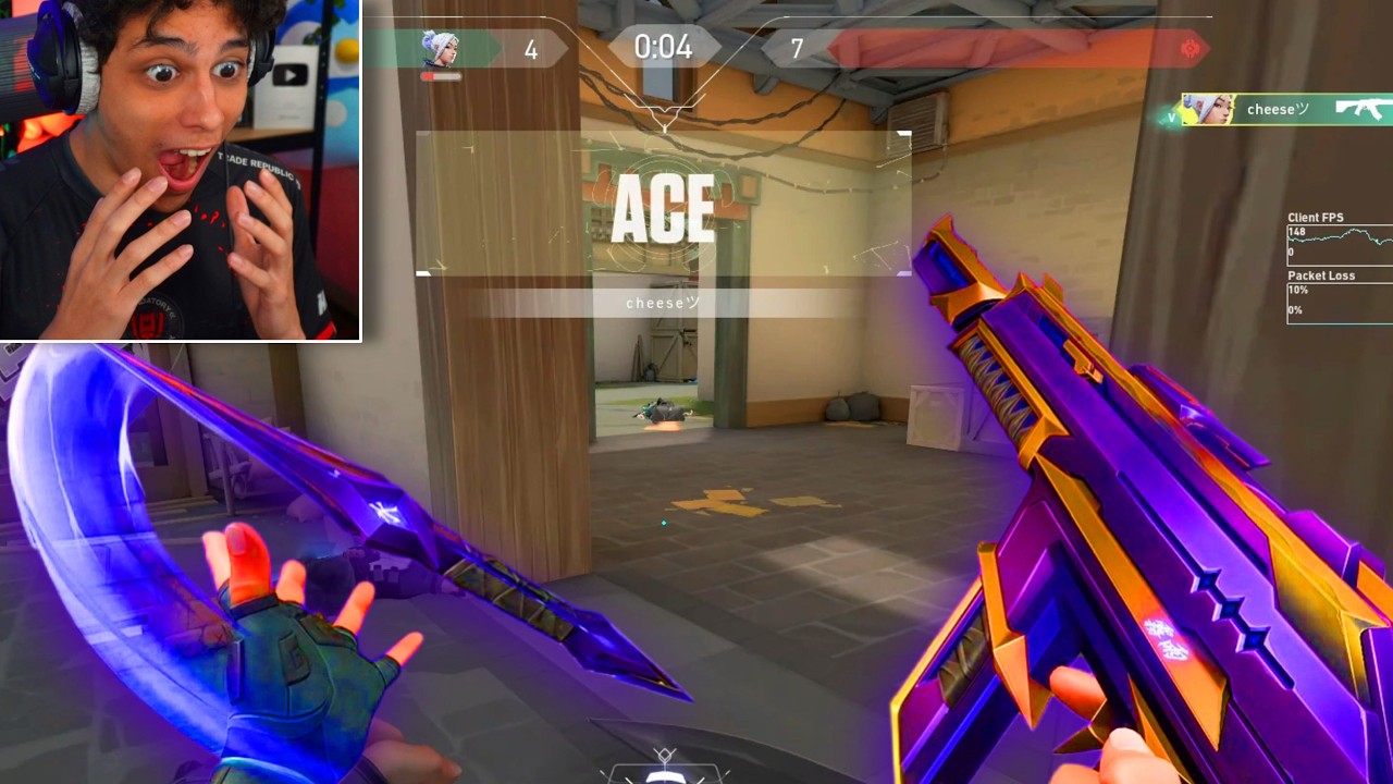 Test des nouveaux skins Kuronami 2.0 avec aim bot! 🎮