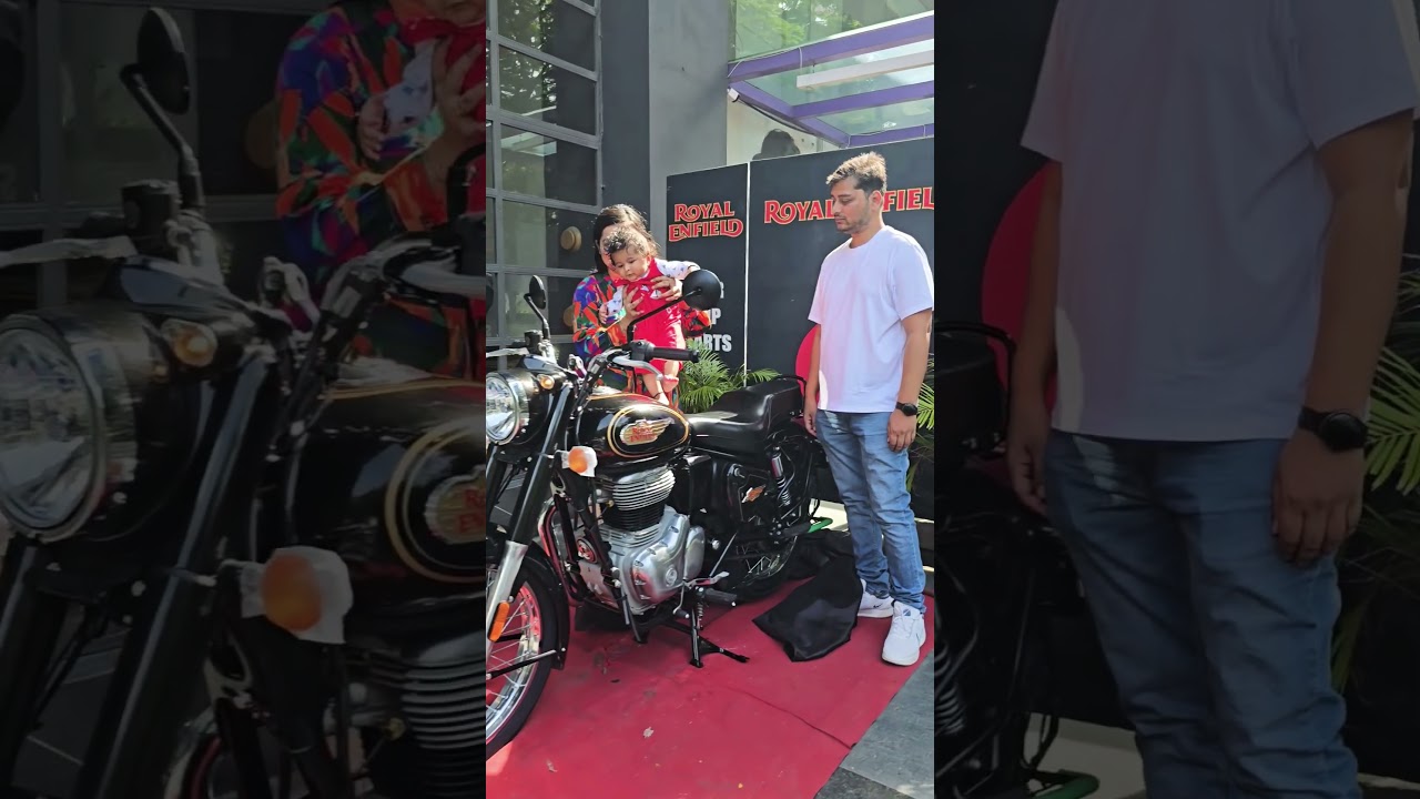 Experience the Power of the New Royal Enfield Bullet 350 2025 in Battalian Black 🖤