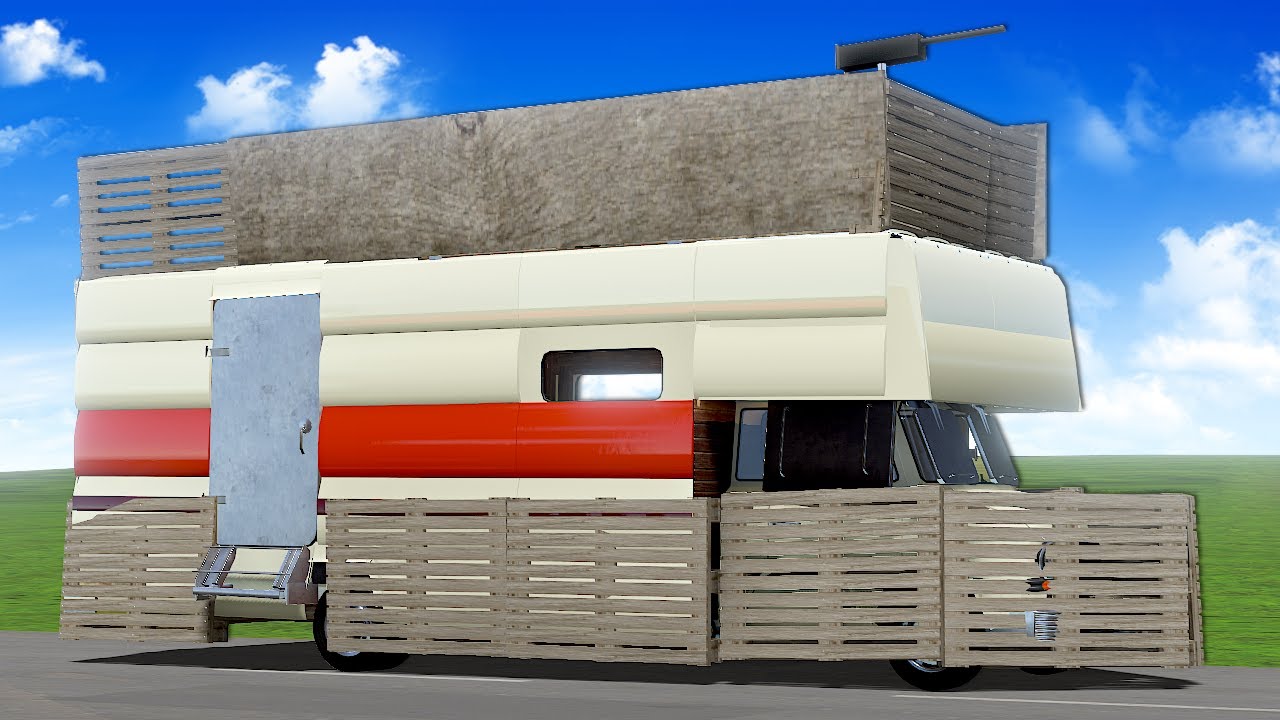 Epic Armored RV Build in The Long Drive 🚐 | Post-Apocalyptic Survival