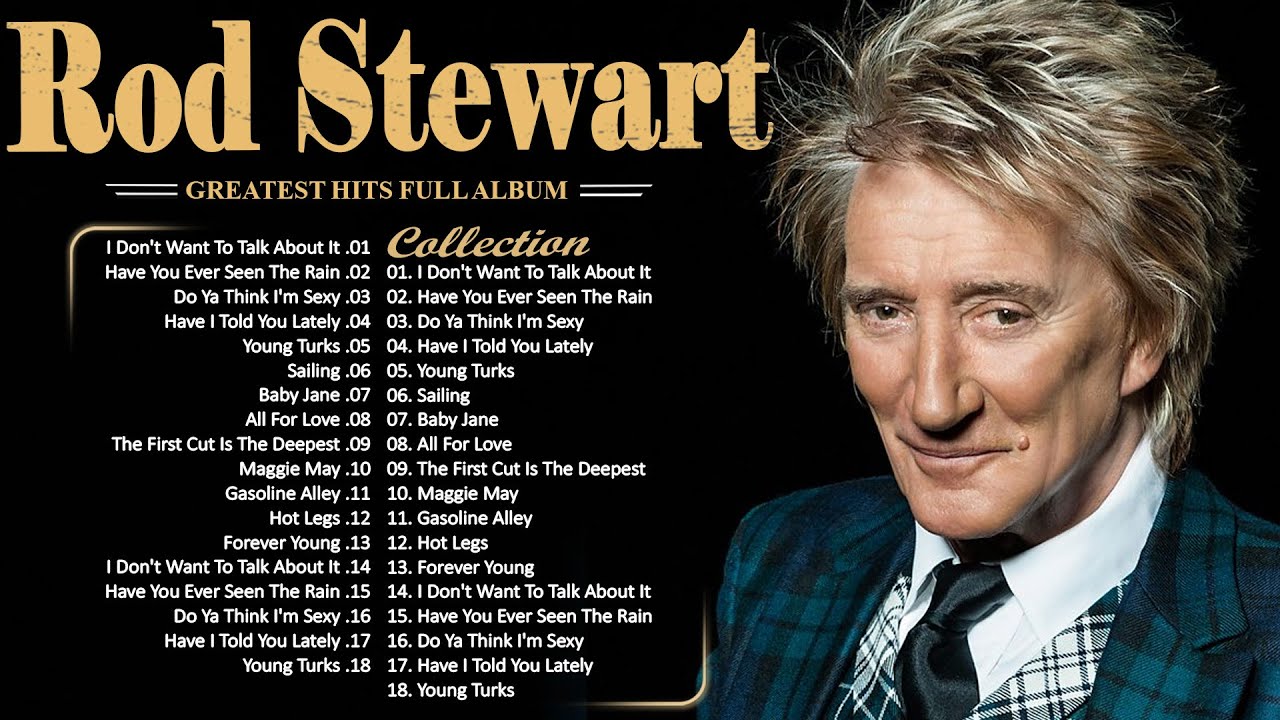 Rod Stewart Greatest Hits | Soft Rock Classics 🎶