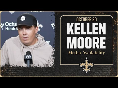 Kellen Moore recaps loss vs. Bears | New Orleans Saints