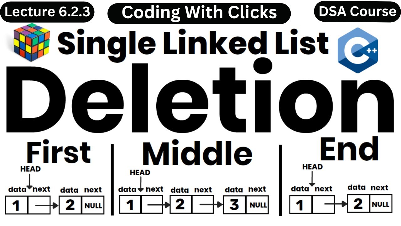 Master Linked List Deletion in C++: Remove First & Last Nodes Easily 🔧