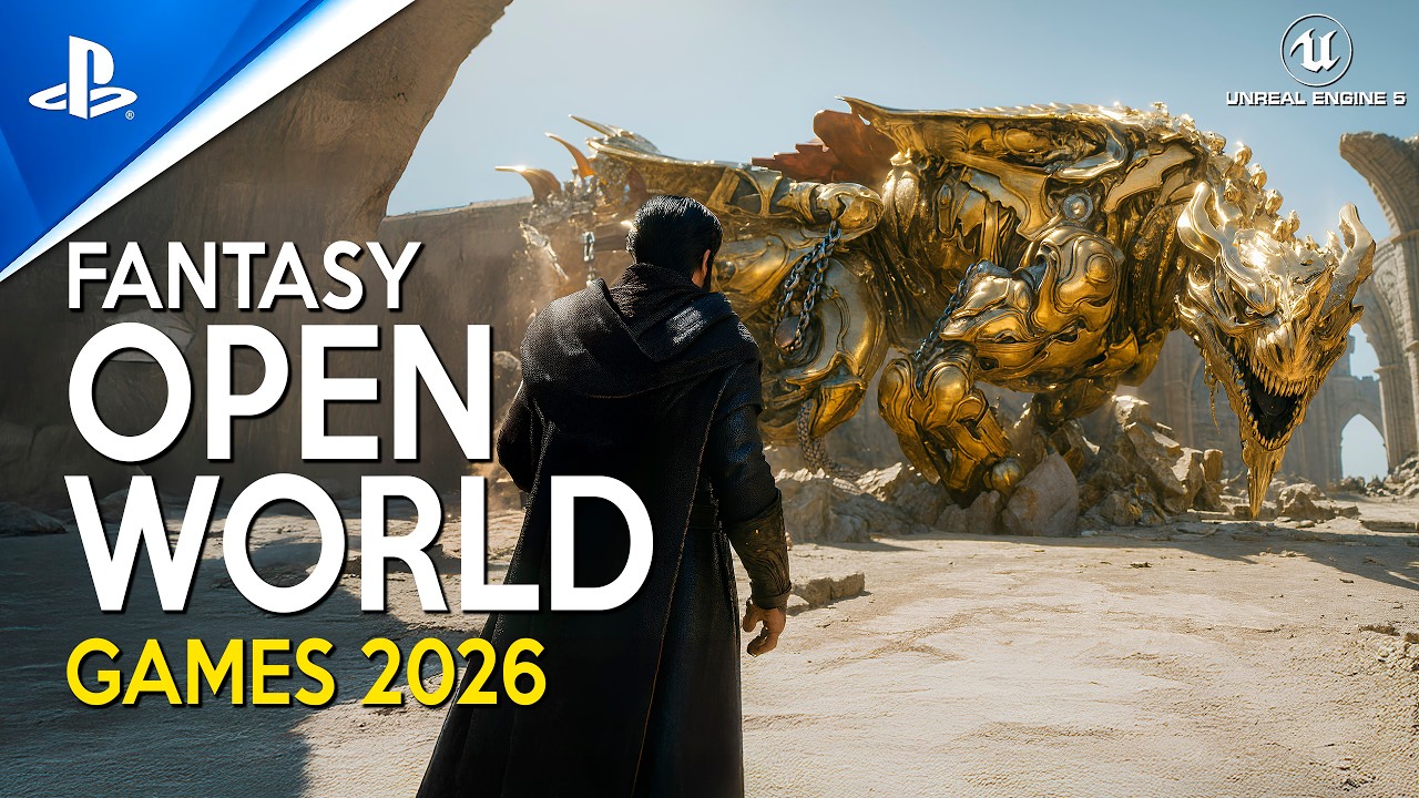 TOP 30 Top 30 Fantasy Open Worlds in Upcoming RPGs (2025-2027)