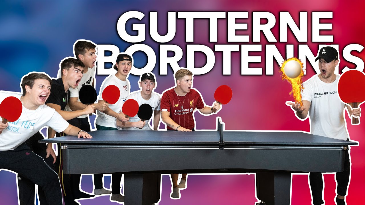 🔥 Den Uimodståelige Gutterne Bordtennisturnering! Hvem Vinder? 🏓