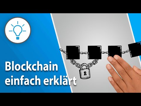 Blockchain einfach erklärt (explain it simple - Erklärvideo)