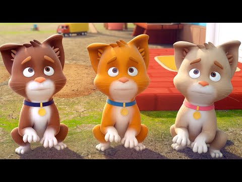 Três Gatinhos e Músicas Infantis 👶🏼 🌈 PARA CRIANÇAS