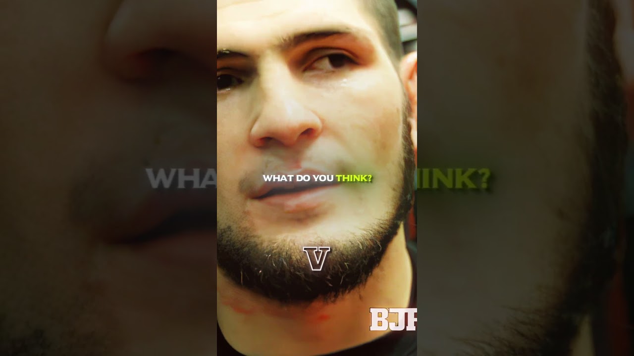 Khabib Already Knew.