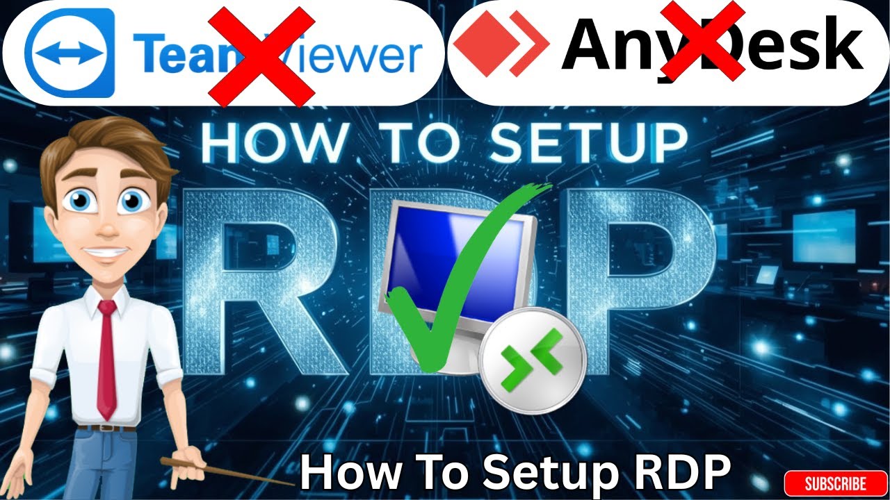 Securely Access Windows RDP Remotely π