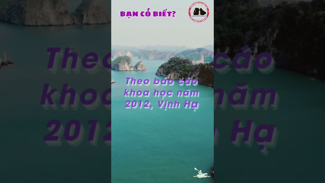 Vịnh Hạ Long có bao nhiêu hòn đảo?