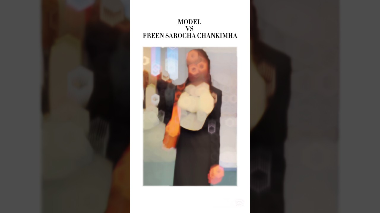 Model vs #FreenSarocha ❤️ | Maison Valentino
