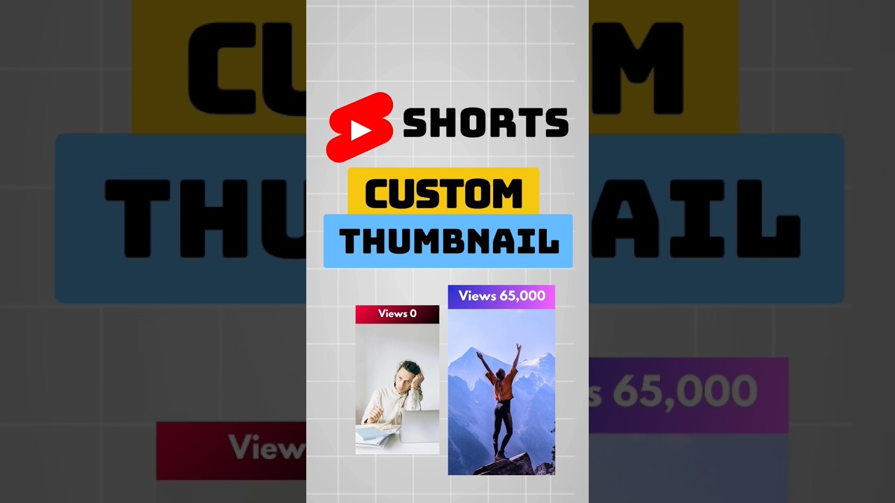 YouTube Shorts: How to Add Custom Thumbnails 📸